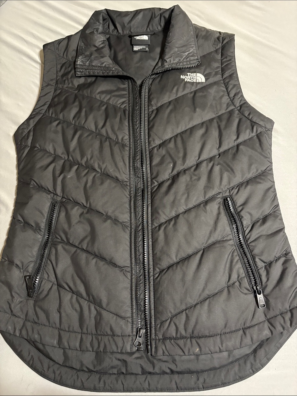 The North Face Black Quilted Insulated Vest